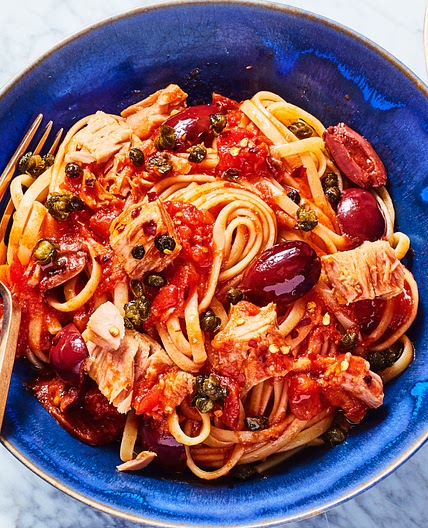 Pantry Pasta Puttanesca