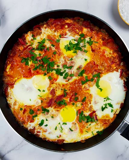 Mediterranean Style Shakshuka