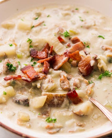 Whole30 Clam Chowder (Paleo & AIP Option)