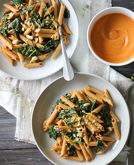 Pasta with Vegan Vodka Sauce
