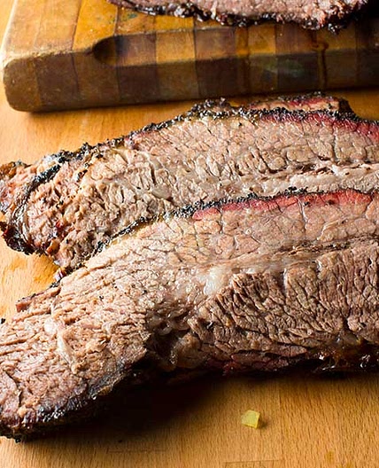 Pellet Grill Smoked Brisket