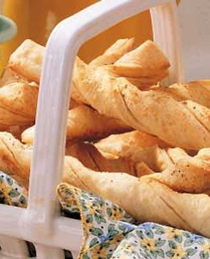 Soft Italian Bread Twists