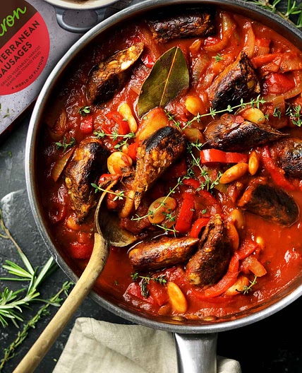 Vegan Sausage Casserole