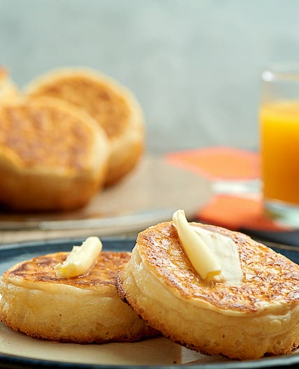 Gluten Free Crumpets