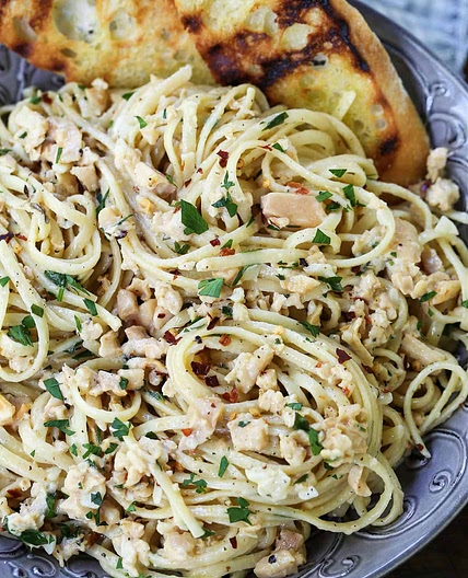 Linguine with Clam Sauce