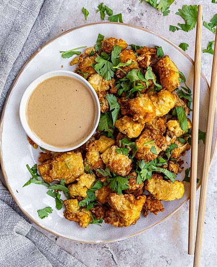 Air Fryer Tofu Nuggets