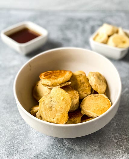 Gluten Free Banana Pancake Dippers