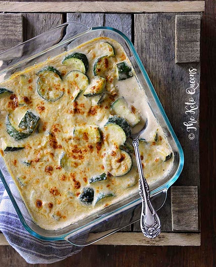 30-Minute Keto Zucchini Beer Macaroni and Cheese