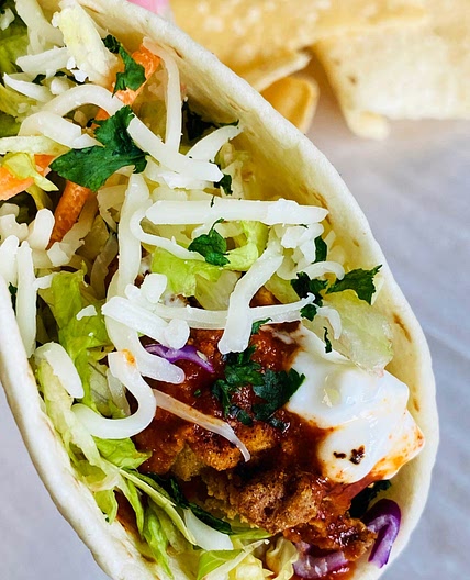 Air Fryer Crispy Fish Tacos