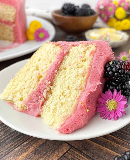 Lemon Blackberry Cake