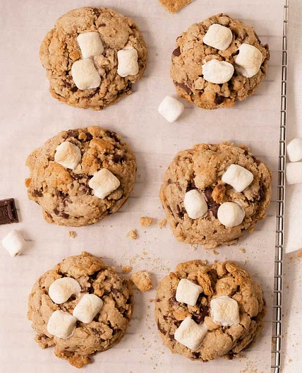 Chewy S'mores Cookies