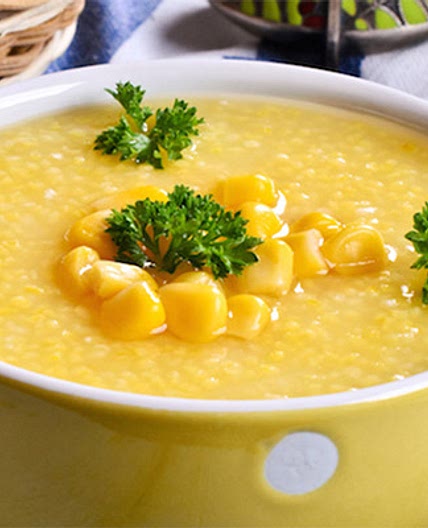 Cheesy Sweetcorn Soup