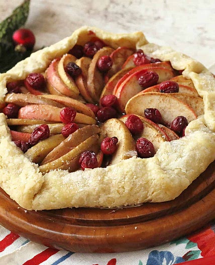 Apple-Cranberry Galette