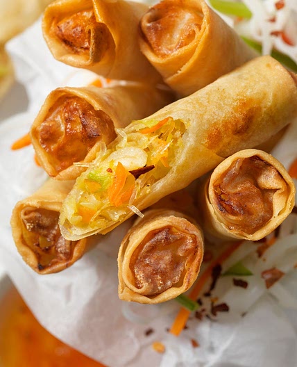 Crispy Air Fryer Spring Rolls
