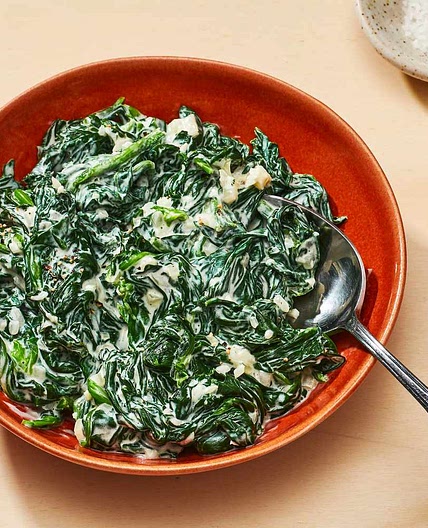 Easy Creamed Spinach