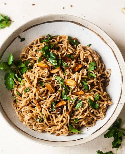 Maggi Noodles Recipe with Black Pepper and Garlic