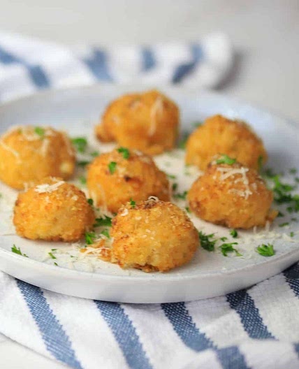 Air Fryer Cheese Cauliflower Balls