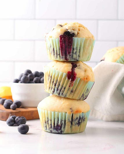 Vegan Blueberry Muffins