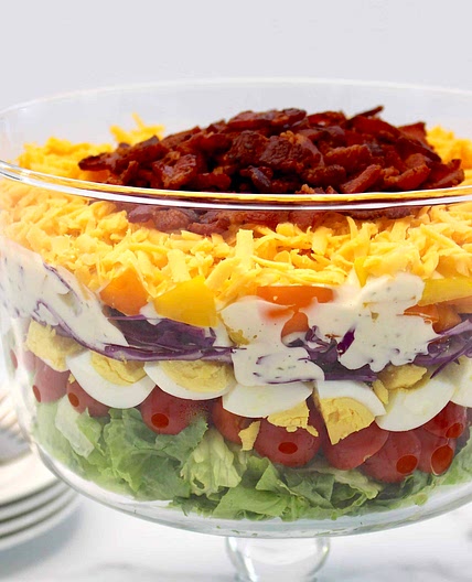 Overnight 7 Layer Salad