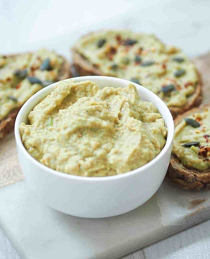 Easy Avocado Hummus