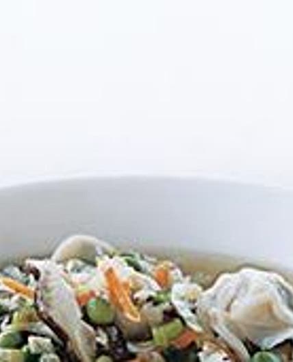 Asian Dumpling Soup