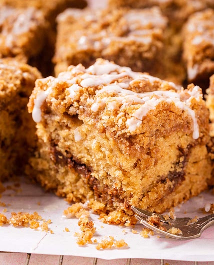 Vegan Coffee Cake with Cinnamon Streusel