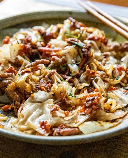 Spicy Rice Paper Noodles