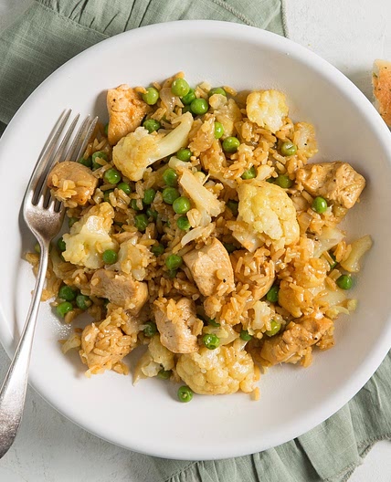 Indian-Style Chicken Skillet