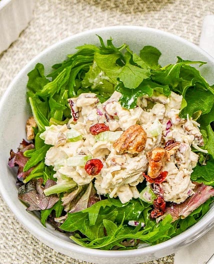 Cranberry Pecan Chicken Salad