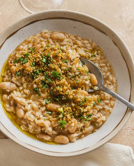 White Bean Risotto