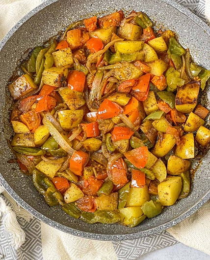 Skillet-Sautéed Potatoes and Onions