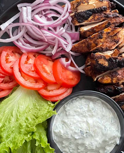 Grilled Chicken Shawarma Recipe