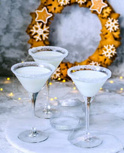 Martini à la noix de coco pour Noël