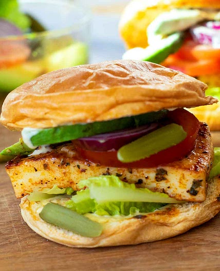 Halloumi Burger