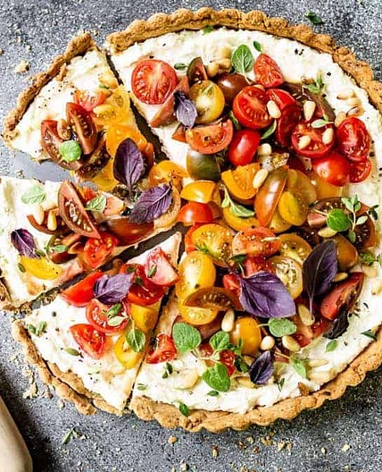 Tomato Ricotta Tart