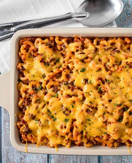 Macaroni and Beef Casserole