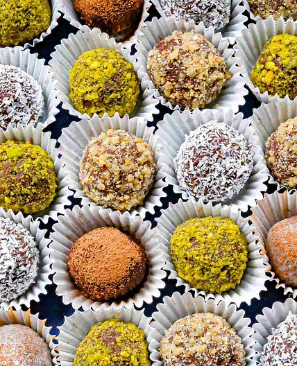 Festive Christmas Rum Balls