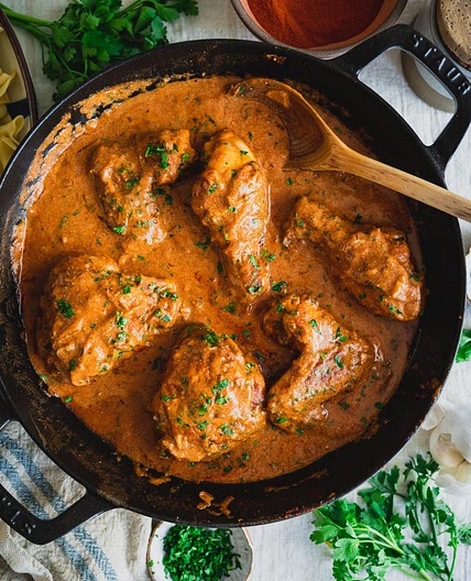 Hungarian Chicken Paprikash Recipe