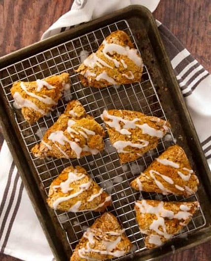 Healthy Pumpkin Scones