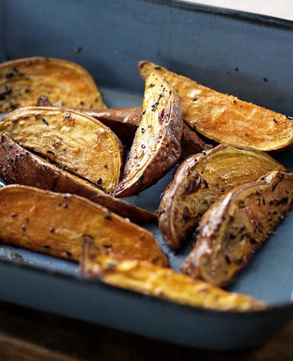 Sweet potato wedges