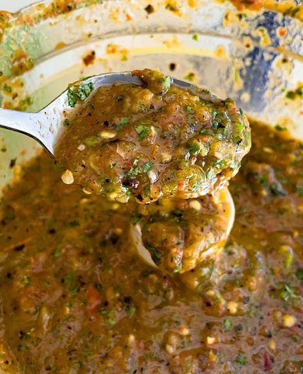 The Best Roasted Salsa