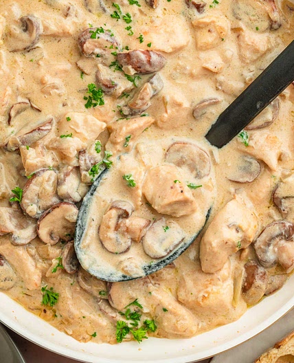 Cajun Chicken Stroganoff