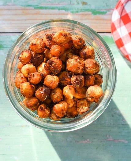 Vegan Air Fryer Pizza Chickpeas