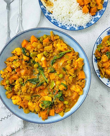 Vegetable Lentil Curry