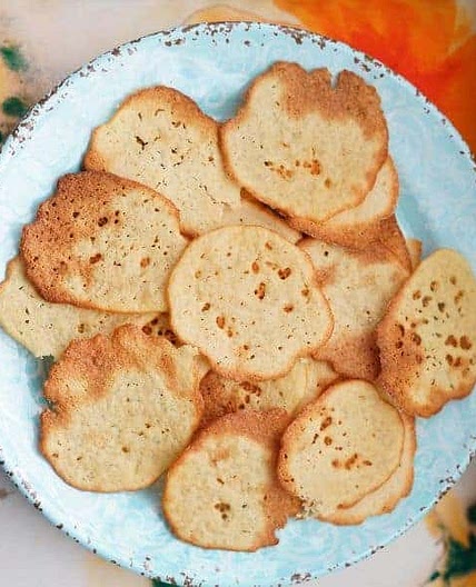 "Cheese" Crisps (AIP, Paleo, Low-Carb, Gluten-Free)