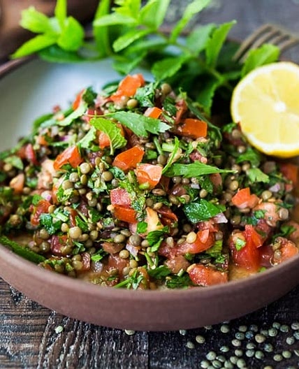 Lentil Tabouli Salad