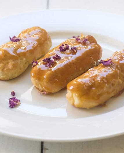 Caramel Eclairs