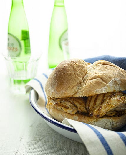 Sandwich au poulet portugais