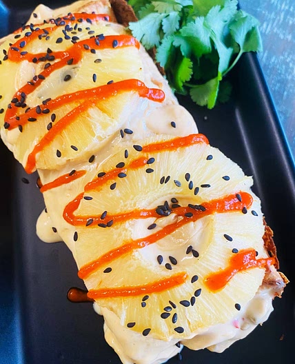 Chicken Teriyaki Baked Burritos