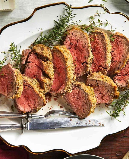 Herb-Crusted Beef Tenderloin